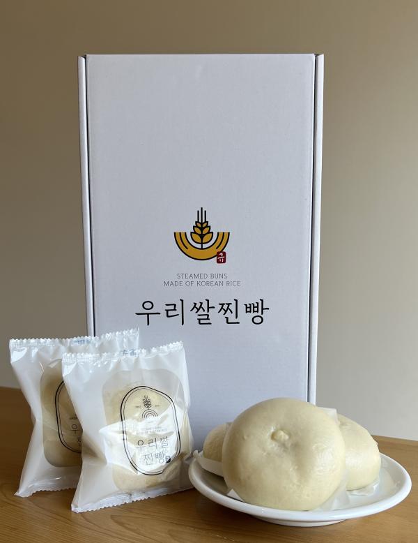 우리쌀찐빵 (STEAMED BUNS MADE OF KOREAN RICE)